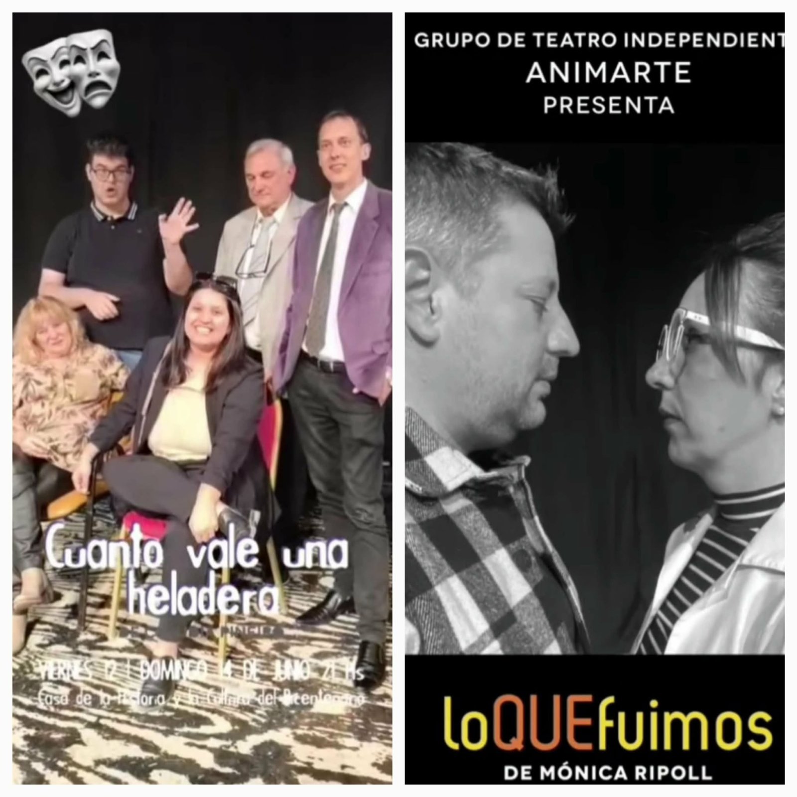 DOS PROPUESTAS TEATRALES PARA EL FIN DE SEMANA