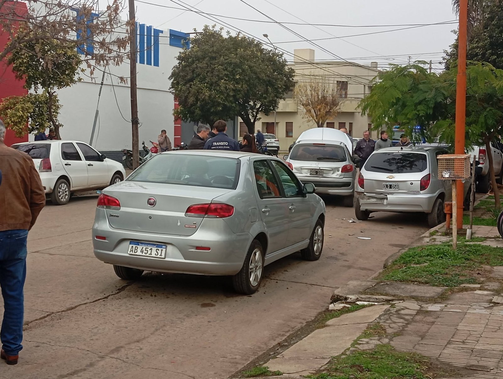 CHOQUE EN CADENA EN CORRAL DE BUSTOS