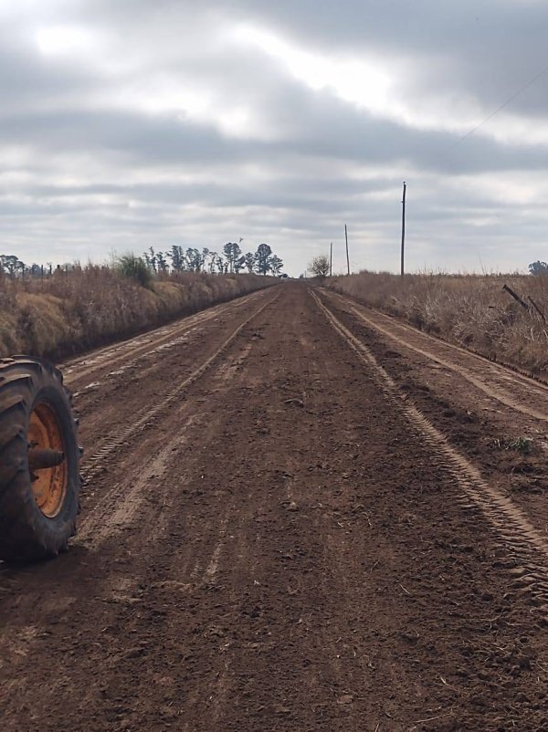 IMPORTANTE AVANCE EN ARREGLODLO DE CAMINO RURAL