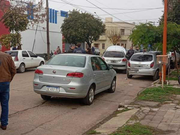 CHOQUE EN CADENA EN CORRAL DE BUSTOS
