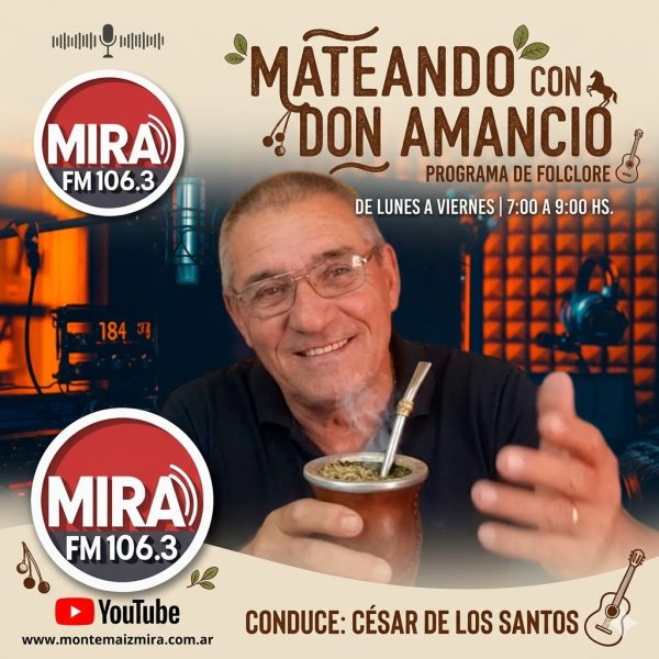 C&Eacute;SAR EST&Aacute; EN MIRA FM 106.3 COS SUS TRES PROGRAMAS