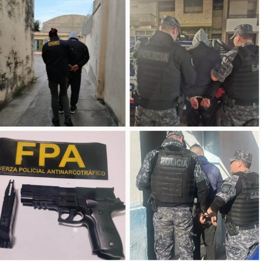BELL VILLE: PROCEDIMIENTOS POLICIALES DEL FIN DE SEMANA