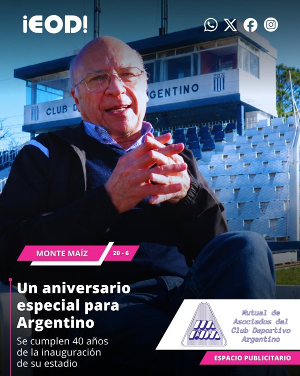 EL ESTADIO DE ARGENTINO CUMPLI&Oacute; 40 A&Ntilde;OS