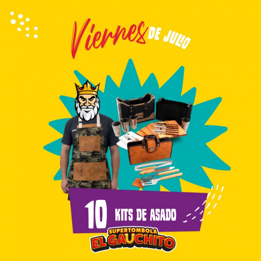 GANADORES DE LOS 10 KITS DE ASADO