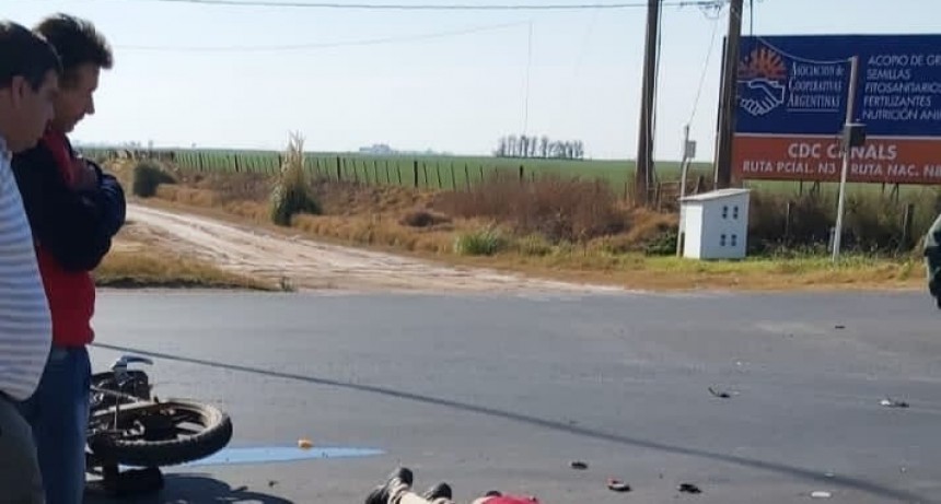 MUERE MOTOCICLISTA TRAS ACCIDENTE DE TRÁNSITO