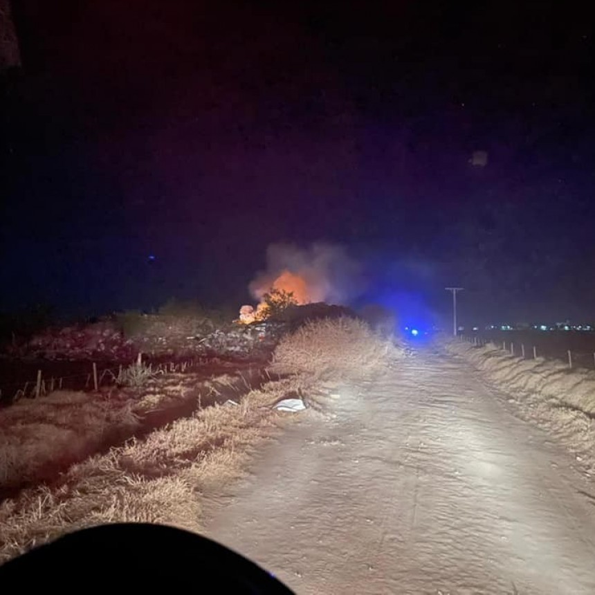 INCENDIO EN EL BASURAL