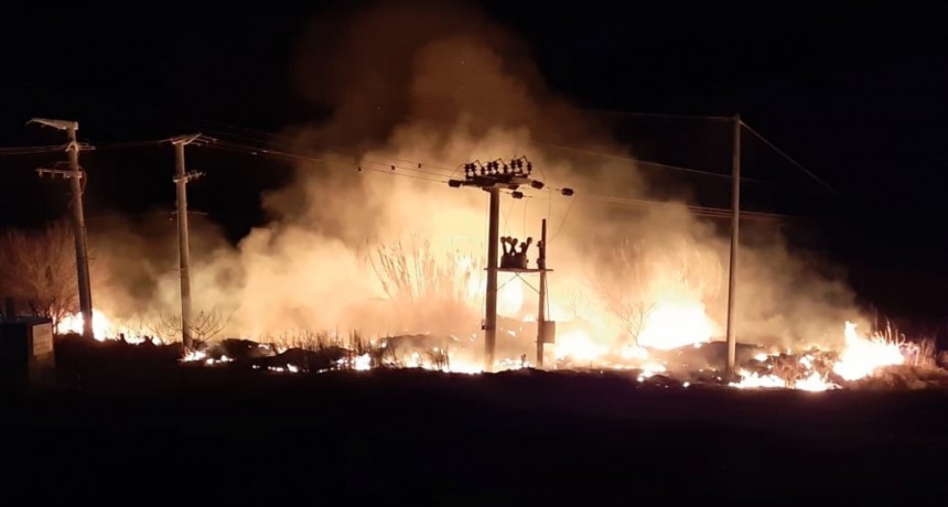 FUEGO EN LA RUTA