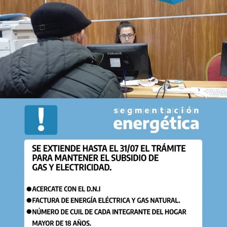 ASESORAMIENTO PARA MANTENER LOS SUBSIDIOS