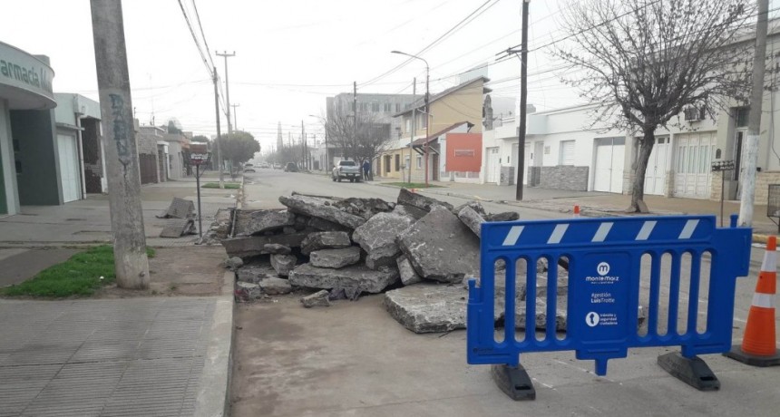 BACHEO EN DISTINTOS PUNTOS DEL PUEBLO