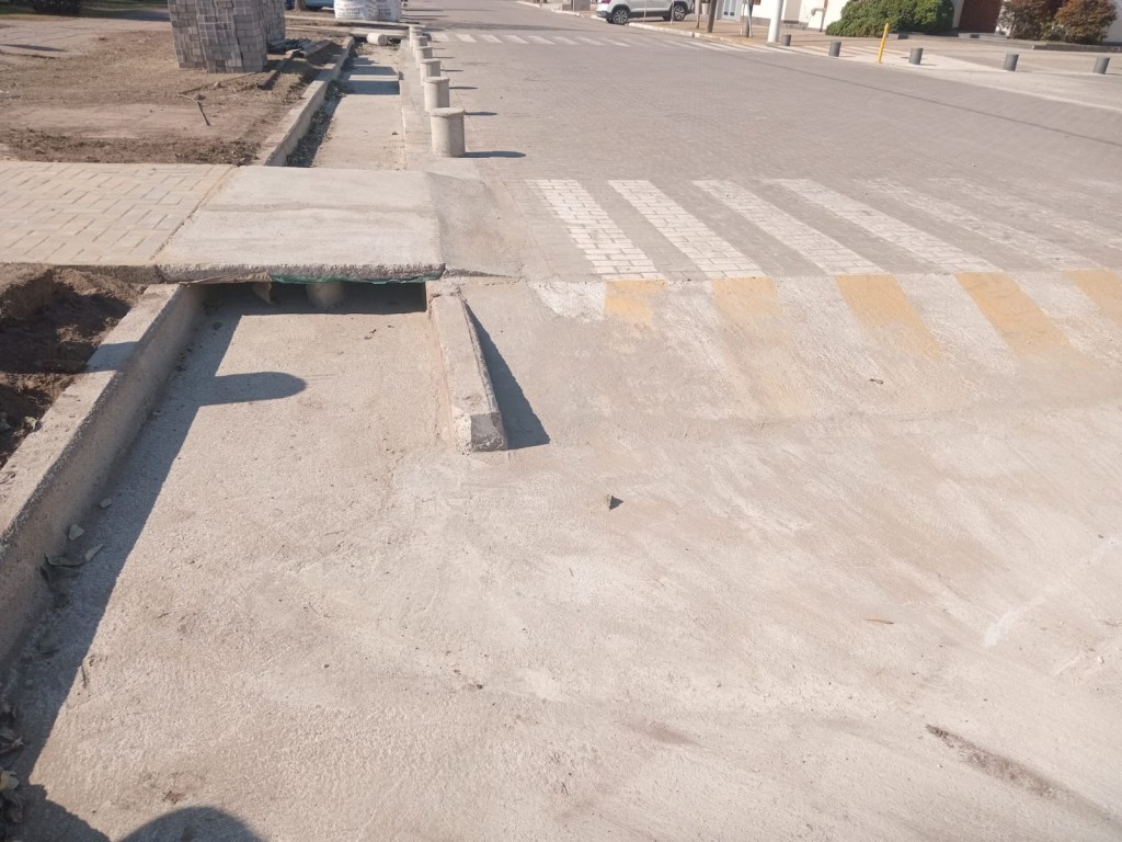 CALLE 9 DE JULIO HABILITADA AL TRÁNSITO