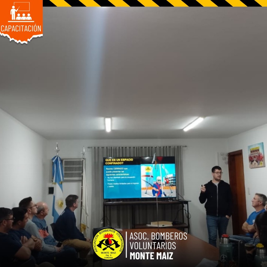 JORNADA DE CAPACITACIÓN EN EL CUARTEL DE BOMBEROS