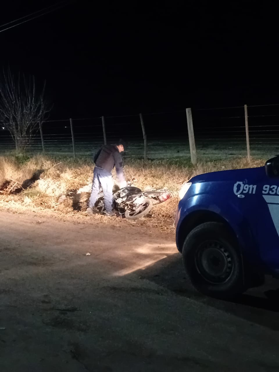 LABORDE: ROBO Y RECUPERO DE MOTOCICLETA
