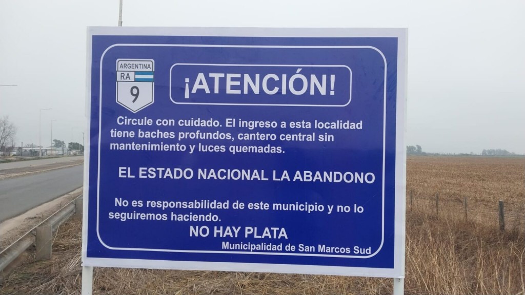 MILEI ABANDONÓ LAS RUTAS