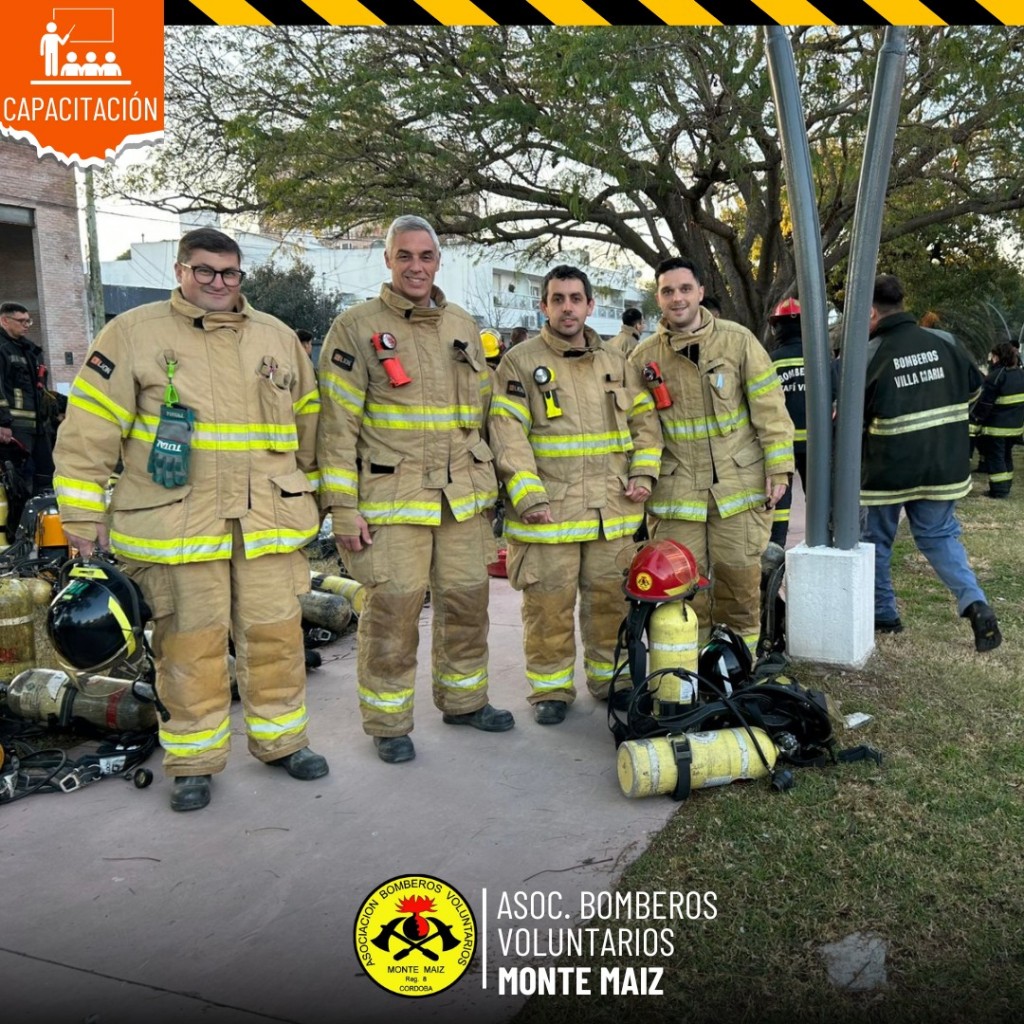 MÁS CAPACITACIÓN PARA BOMBEROS