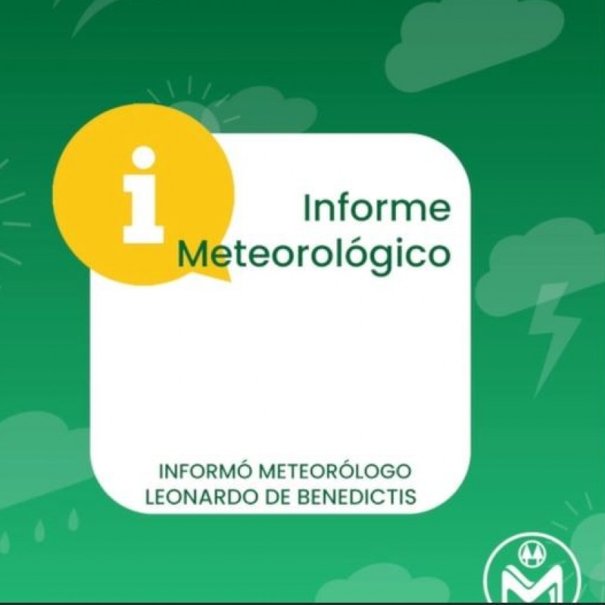 PRONÓSTICO EXTENDIDO PARA LOS PRÓXIMOS SIETE DÍAS