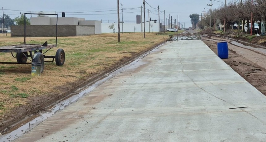 PAVIMENTACIÓN DE CALLE LA PAMPA