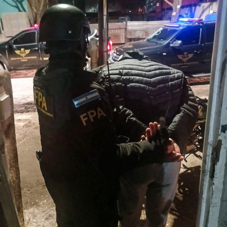 CINCO DETENIDOS POR LA FPA EN CORRAL DE BUSTOS