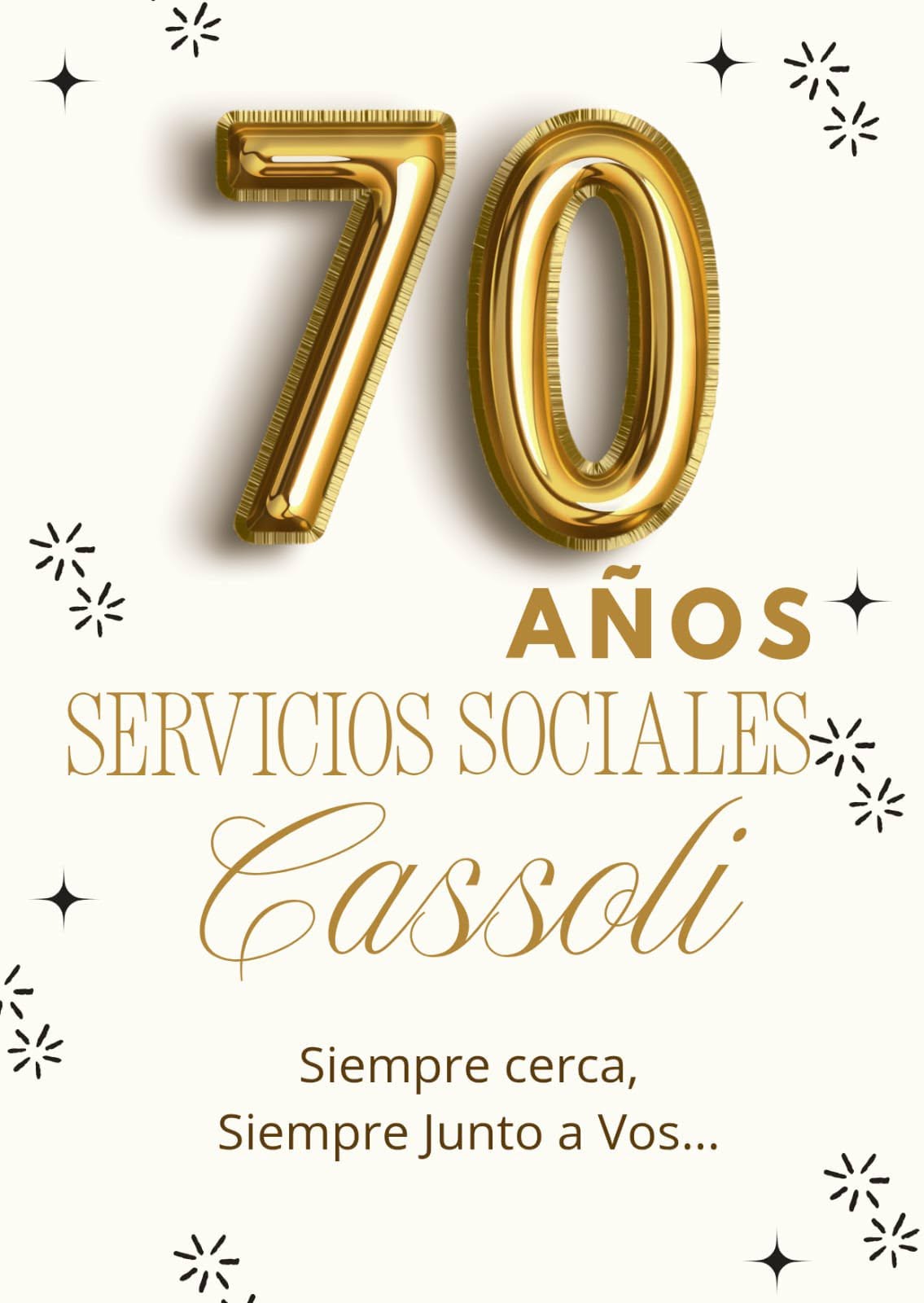 70&deg; ANIVERSARIO DE SERVICIOS SOCIALES CASSOLLI