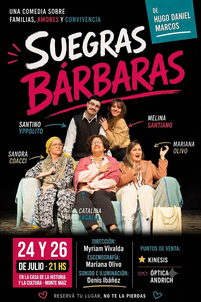 EL GRUPO ANIMARTE PRESENTA: SUEGRAS B&Aacute;RBARAS