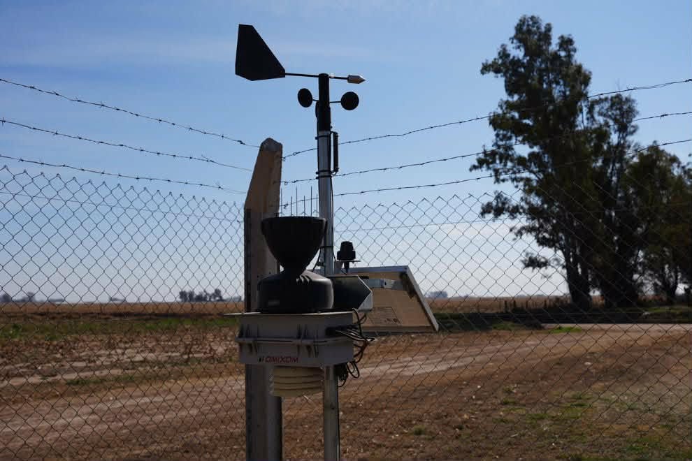 RED DE ESTACIONES METEOROL&Oacute;GICAS CONFIRM&Oacute; UN SEMESTRE MAS H&Uacute;MEDO