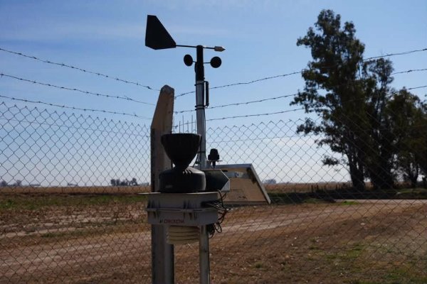 RED DE ESTACIONES METEOROL&Oacute;GICAS CONFIRM&Oacute; UN SEMESTRE MAS H&Uacute;MEDO
