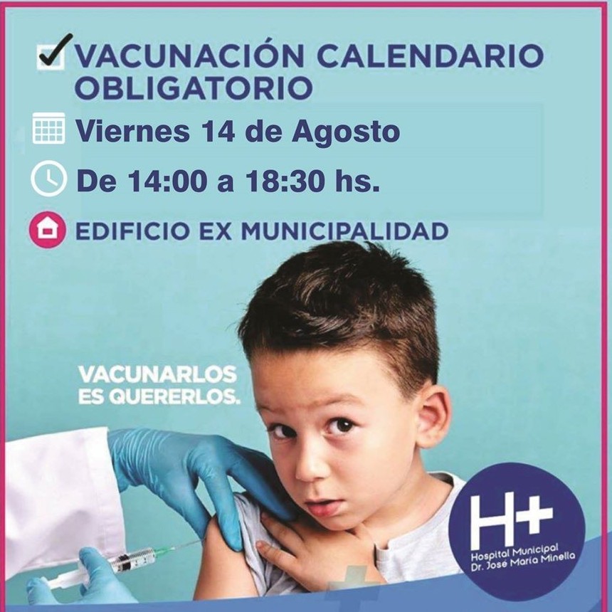 VACUNACIÓN DE NIÑOS: CALENDARIO OBLIGATORIO