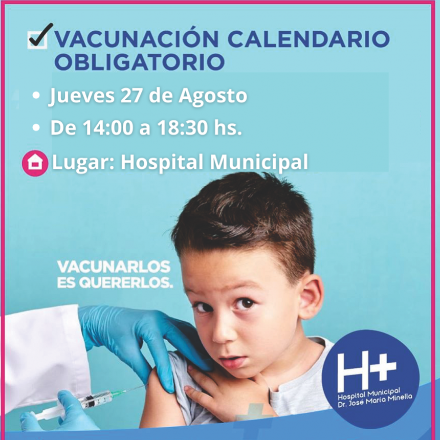 VACUNACIÓN DE NIÑOS EN EL HOSPITAL