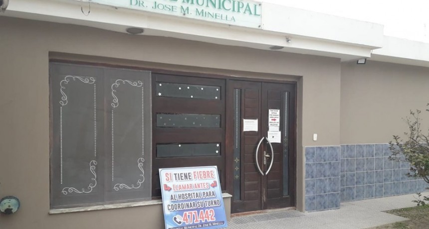 MONTE MAÍZ: 6 HISOPADOS A PERSONAL DE SALUD