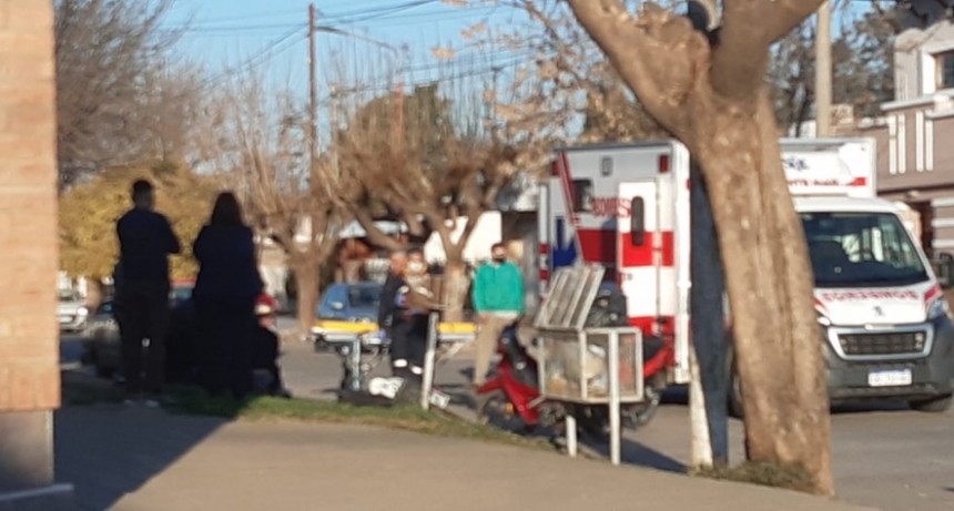 CAÍDA DE LA BICI EN EL CENTRO