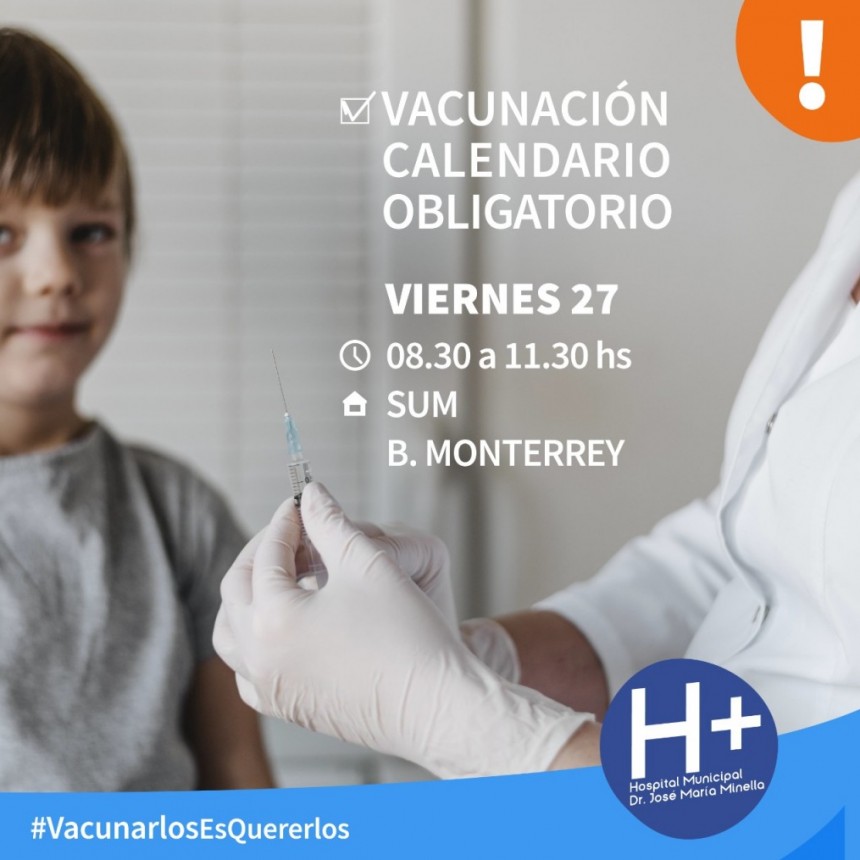 VACUNACIÓN DEL CALENDARIO OBLIGATORIO