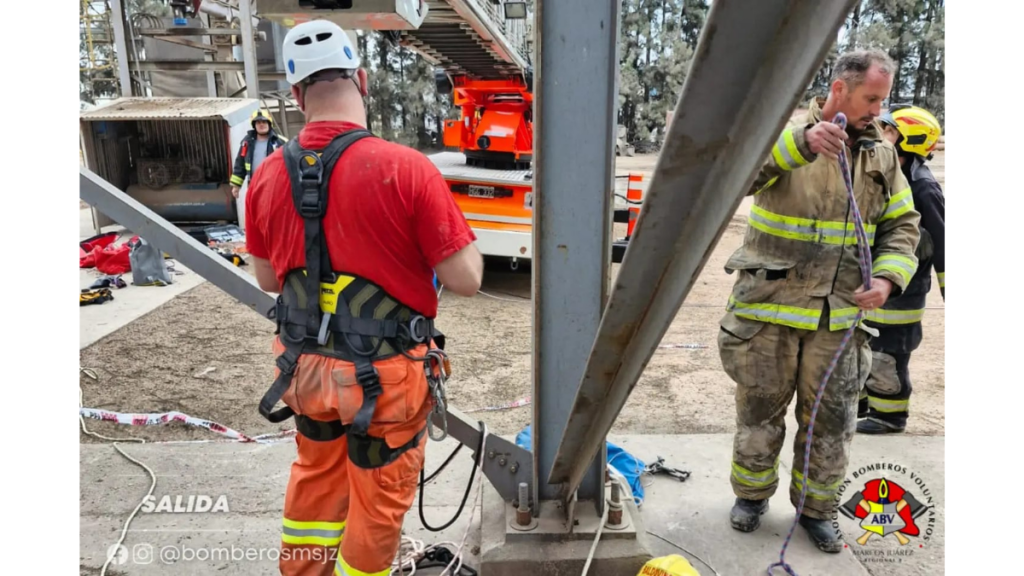 TRÁGICO ACCIDENTE LABORAL EN MARCOS JUÁREZ