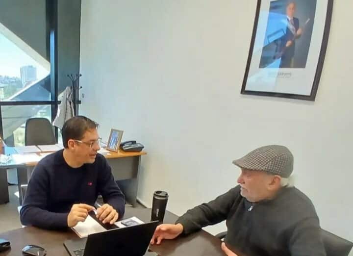 IMPORTANTES GESTIONES EN EL MINISTERIO DE GOBIERNO