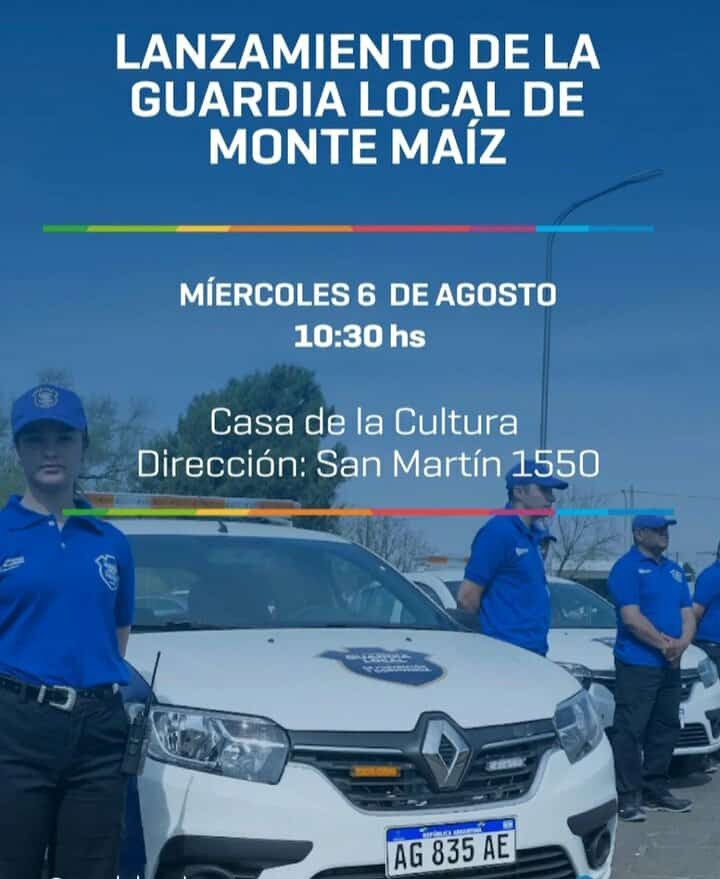 SE INAUGURA LA GUARDIA LOCAL
