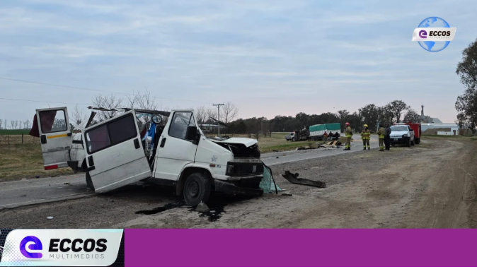 UN HOMBRE DE LABORDE FALLECIÓ EN CHOQUE FRONTAL