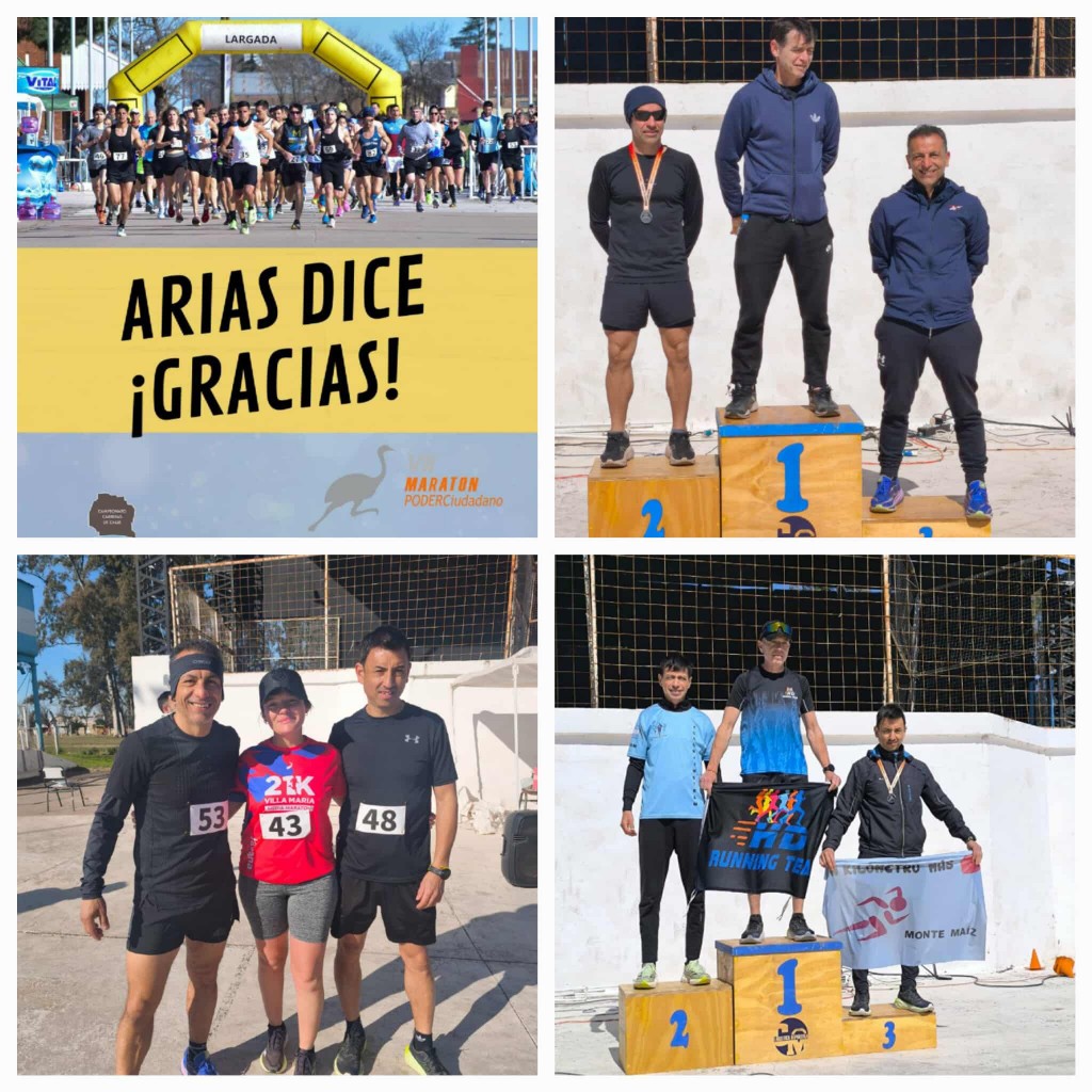 ARIAS VIBRÓ CON LA VII MARATÓN PODER CIUDADANO