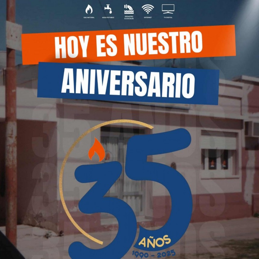 GAS DE MONTE MAÍZ CUMPLE 35 AÑOS