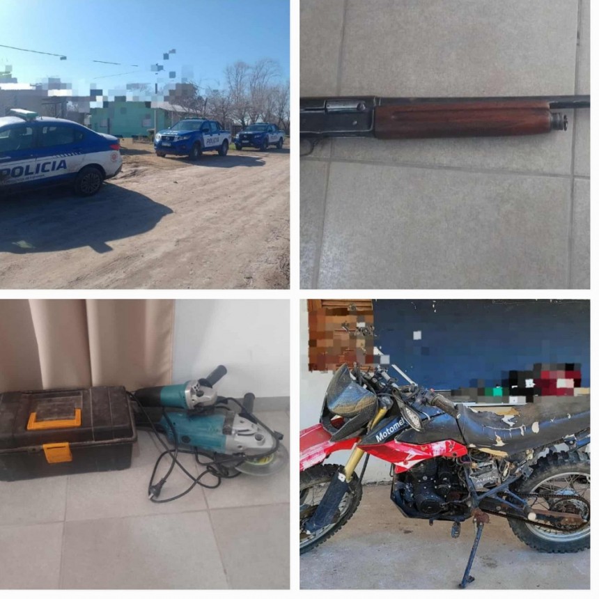 OPERATIVOS POICIALES EN BELL VILLE Y EN CANALS