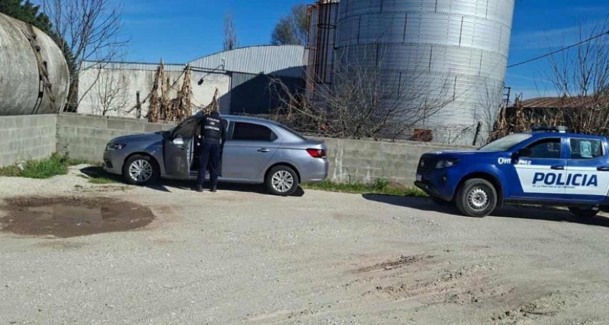ROBO Y RECUPERO DE UN AUTO DE LABORDE