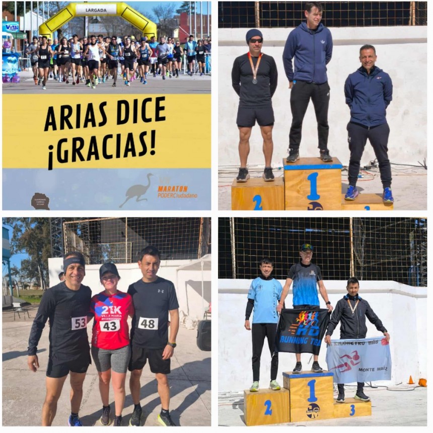 ARIAS VIBRÓ CON LA VII MARATÓN PODER CIUDADANO