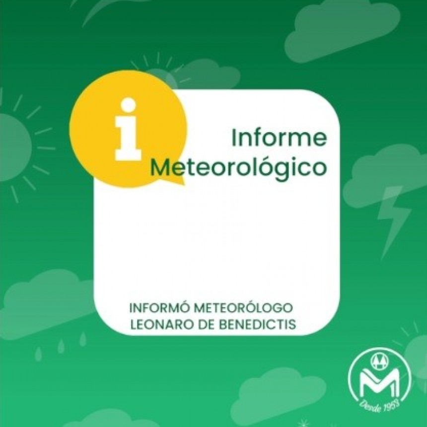 PRONÓSTICO EXTENDIDO PARA LOS PRÓXIMOS SIETE DÍAS