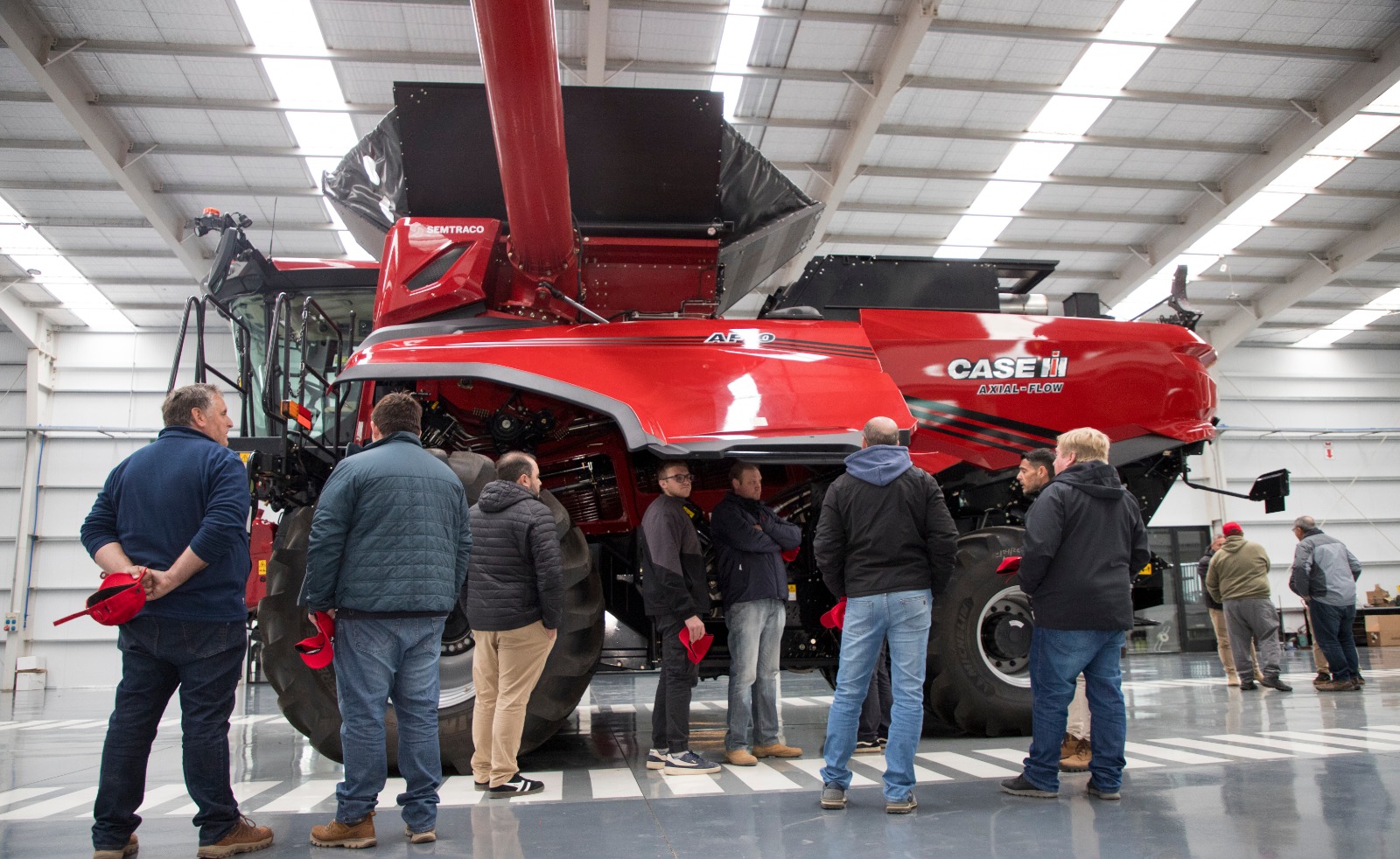 SEMTRACO PRESENT&Oacute; LA NUEVA L&Iacute;NEA AF 10 DE CASE IH