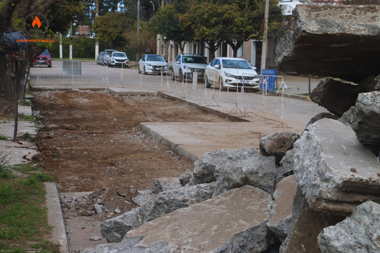 REPARACI&Oacute;N DEL PAVIMENTO EN CALLE SANTIAGO DEL ESTERO