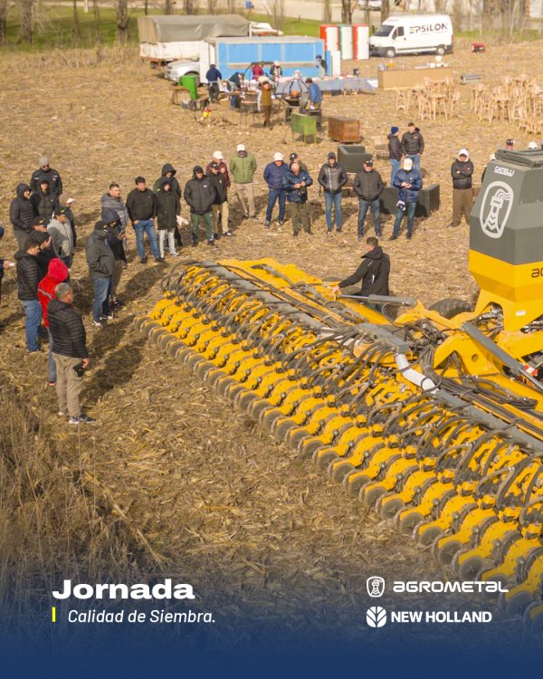 CATELLI Y AGROMETAL EN UNA JORNADA A CAMPO
