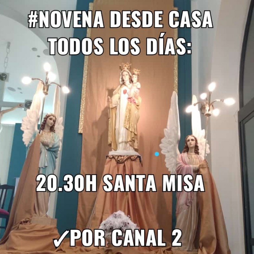 COMENZÓ LA NOVENA PATRONAL EN MONTE MAÍZ