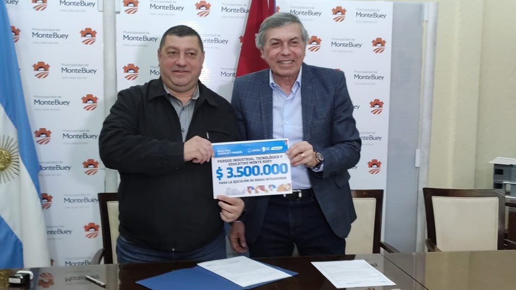 MONTE BUEY: $3.500.000 PARA EL PARQUE INDUSTRIAL