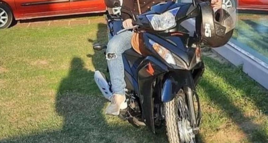 JUSTINIANO POSSE: RECUPERÓ SU MOTO ROBADA