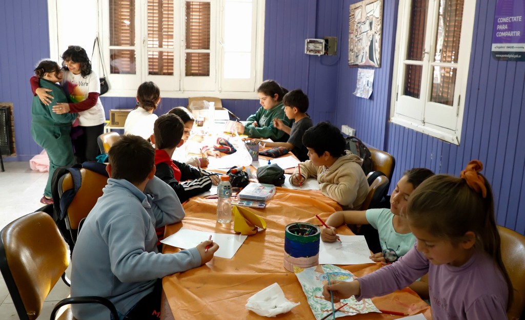 LOS NIÑOS SE EXPRESAN EN EL CENTRO CULTURAL