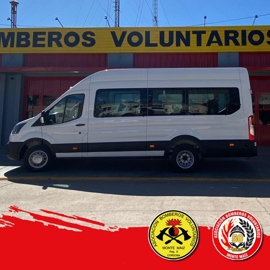 EL MINIBUS 0 KM DE BOMBEROS