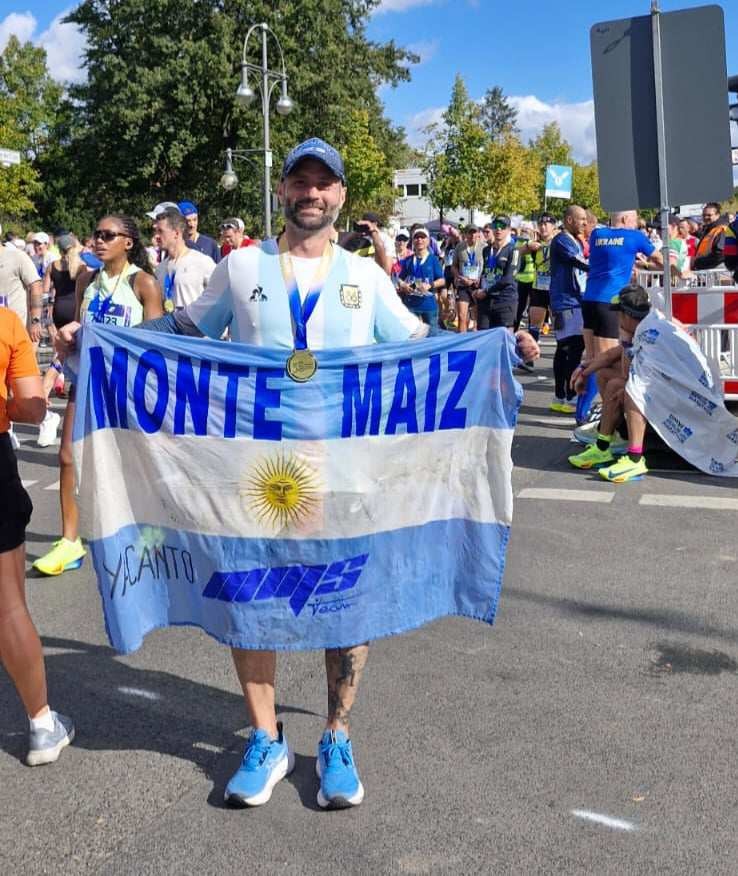 EL PIPI CORRIÓ LA MARATÓN DE BERLÍN