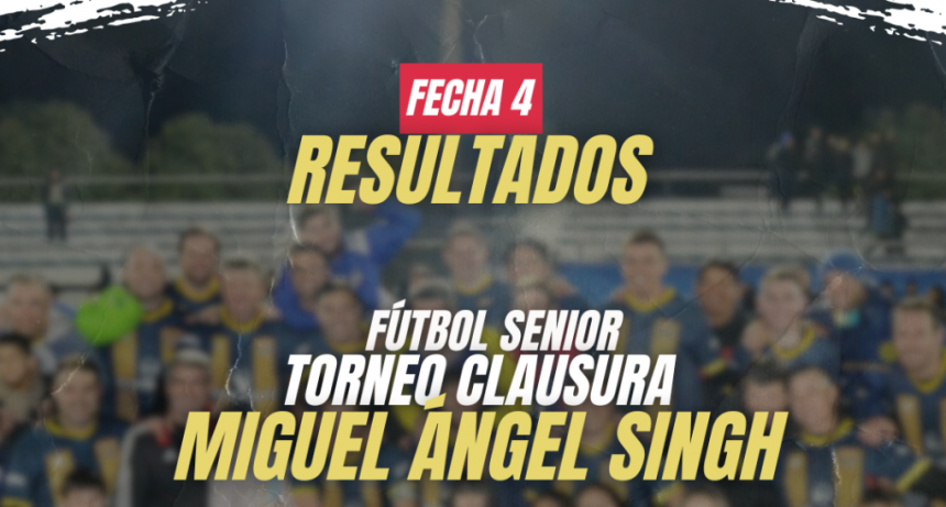 RESULTADOS DE LA CUARTA FECHA DEL INFANTO JUVENIL